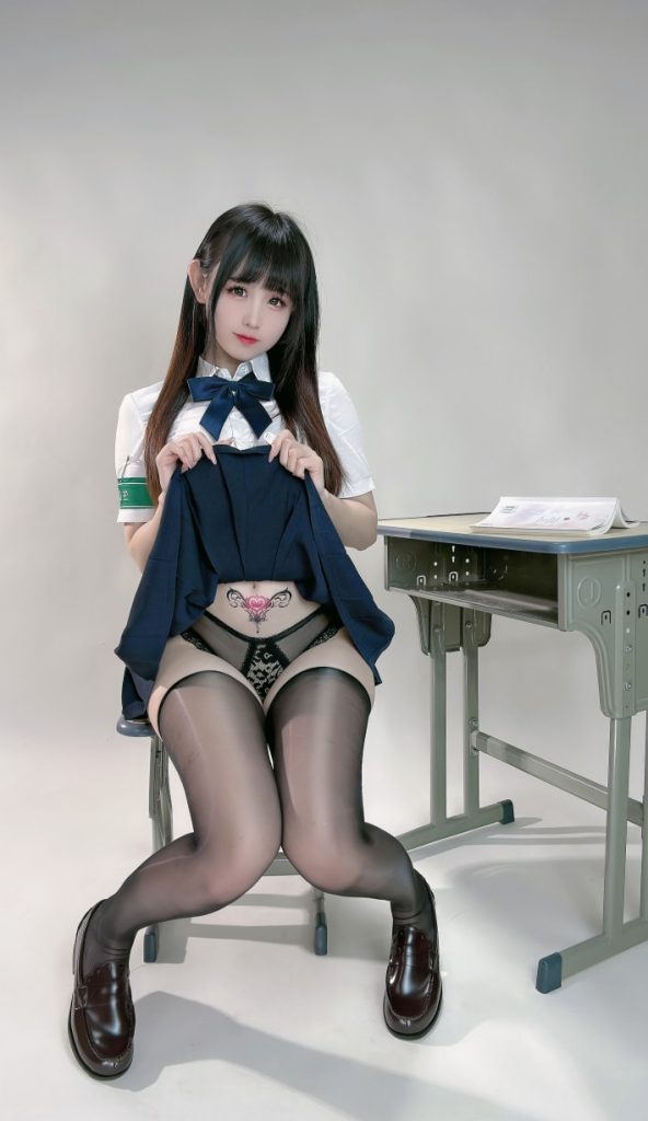 图片[2]-miko酱ww NO.86 mikoの风纪委员[40P-257MB]-喵咪社