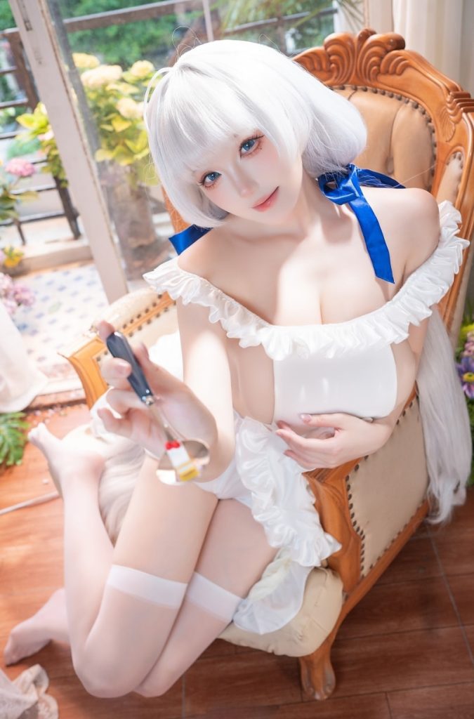 瓜希酱 NO.94 碧蓝航线 光辉 [12P-20MB]-喵咪社