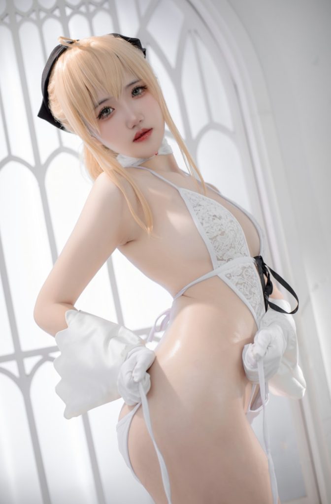 图片[2]-阿薰kaOri – NO.40 FGO 白Saber[50P-229MB]-喵咪社