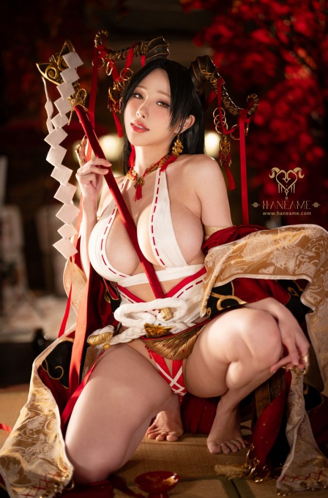 图片[3]-雨波HaneAme – NO.410 Lustful Goat Miko 邪羊巫女写真书[88P-511MB]VIP-喵咪社