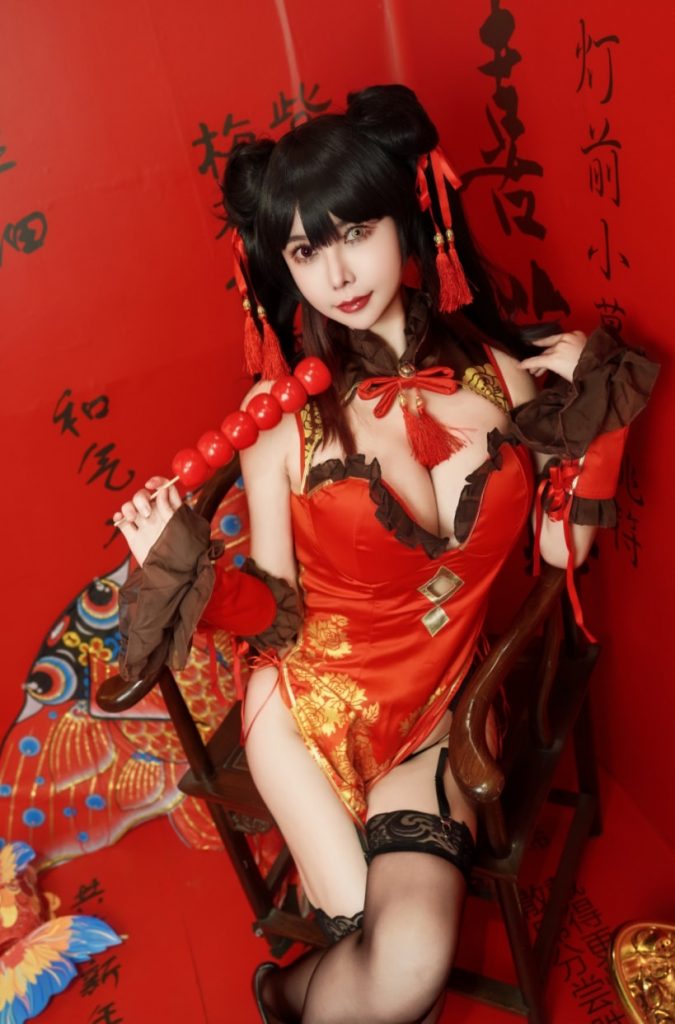 图片[1]-亚马逊鲶鱼 – NO.15 时崎狂三 旗袍[25P-379MB]-喵咪社