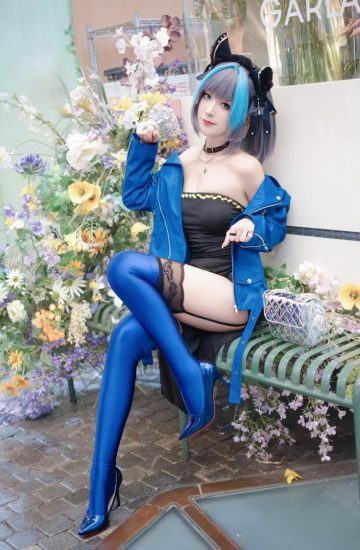封疆疆v NO.75 碧蓝航线-柴郡常服[27P-419MB]-喵咪社