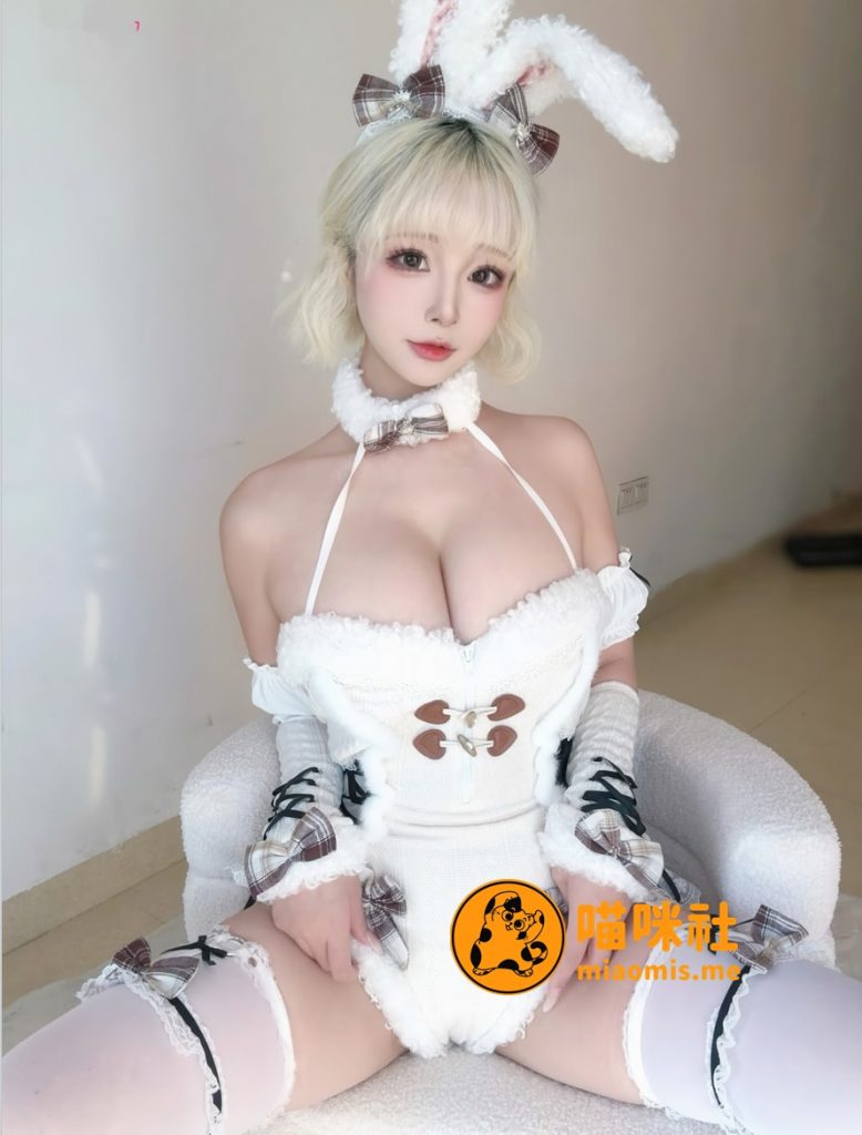 图片[2]-yuuhui玉汇 NO.128 冬日绒绒兔 [50P6V-739MB]VIP-喵咪社