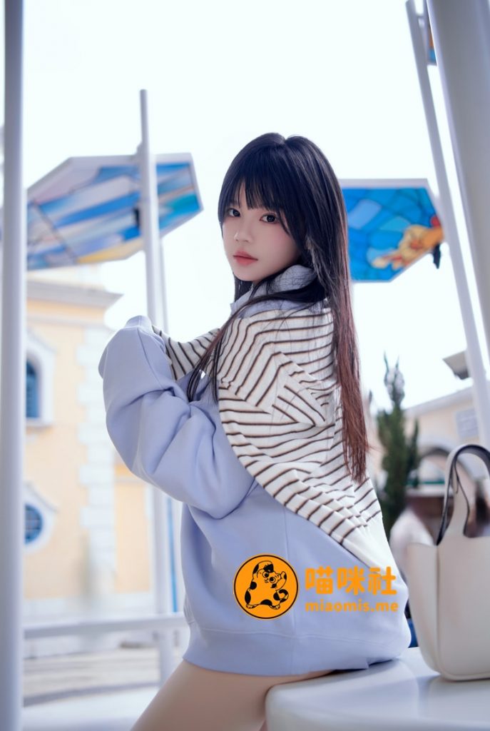 桜桃喵 – NO.217 蓝 [20P-356MB]-喵咪社
