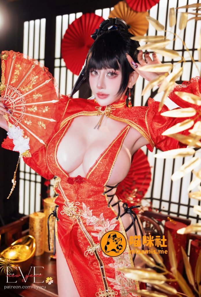 图片[1]-Byoru NO.279 Eve New Year Qipao [62P19V-2.47GB]VIP-喵咪社