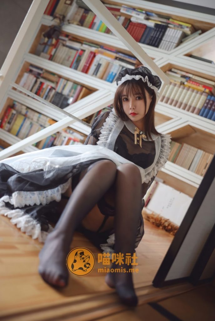 亚马逊鲶鱼 – NO.24 黑色透明女仆 [33P-192MB]-喵咪社