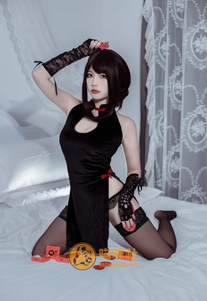 图片[2]-二佐Nisa – NO.222 私房 大象黑旗袍 [21P-145MB]-喵咪社