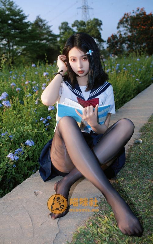 七只红豆 – 蓝花JK[39P-495MB]VIP-喵咪社