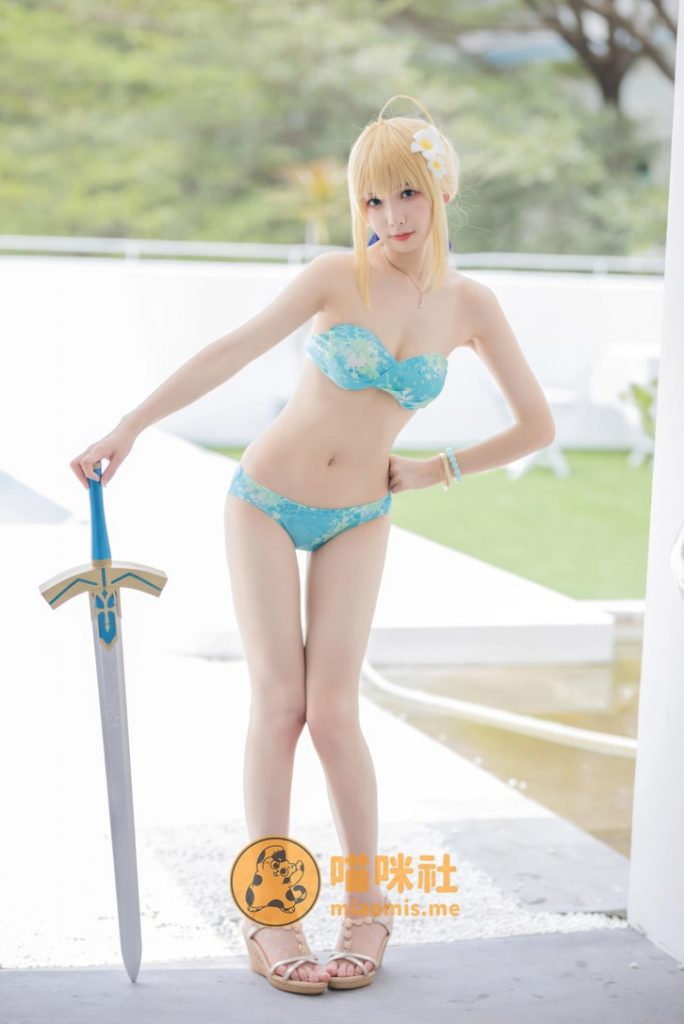 图片[2]-封疆疆v NO.82 FGO Saber 泳装[49P-402MB]-喵咪社